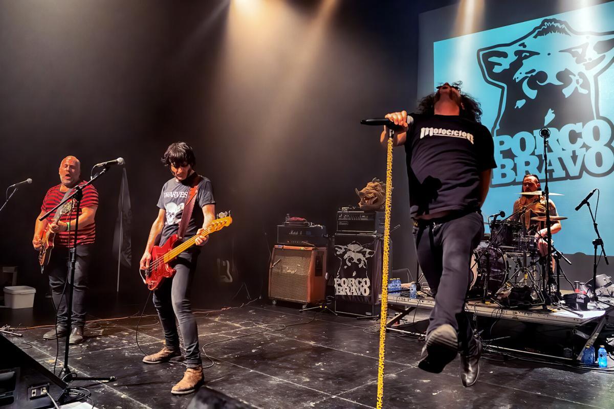 Crónica de Porco Bravo en la sala Niessen, Errenteria 22-04-2022