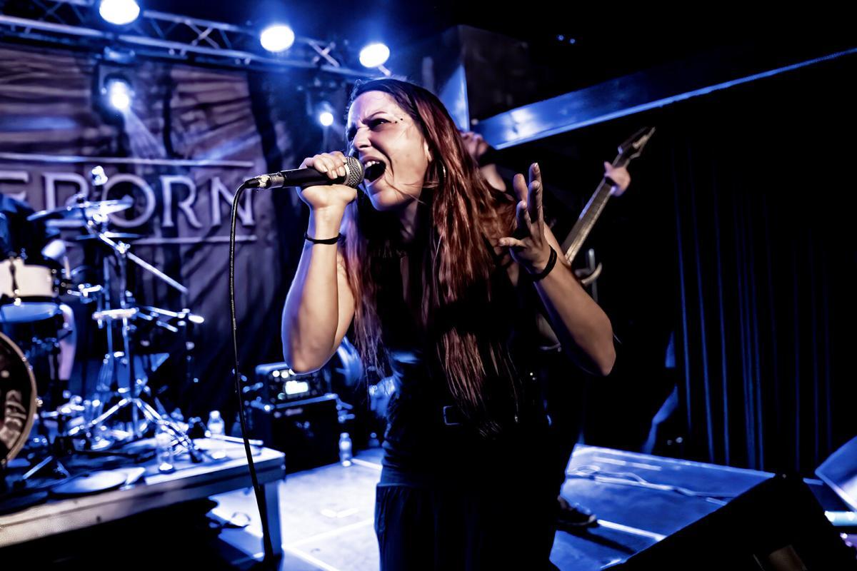 Reportaje de A Dark Reborn en la sala Urban Rock Concept, Gasteiz 06-12-2022