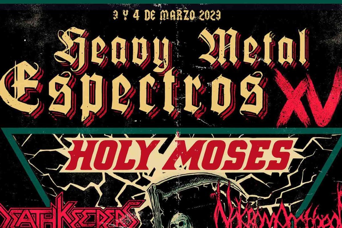 Cartel de la decimoquinta edición del Festival Heavy Metal Espectros