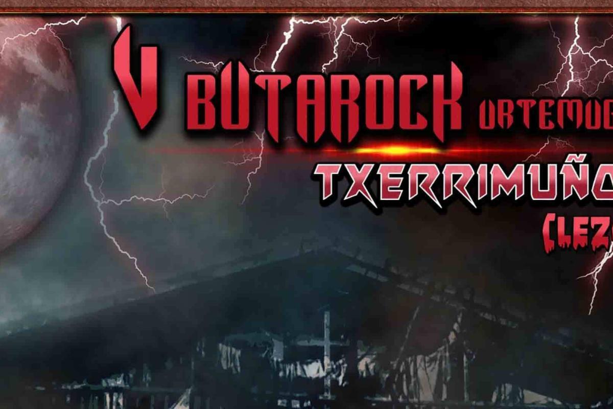 Cartel de la quinta edición del Butarock