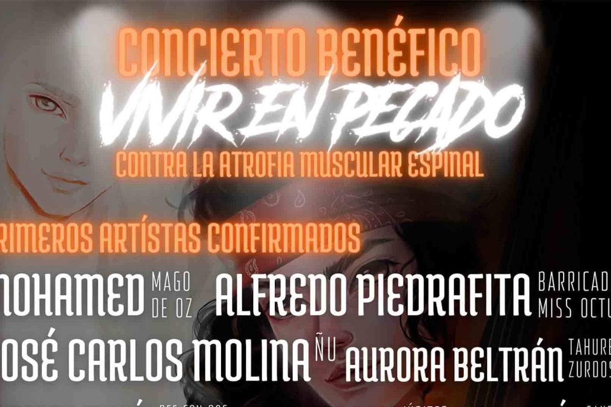 Primeros artistas confirmados para el Concierto Benéfico en ayuda a enfermos de la Atrofia Muscular Espinal
