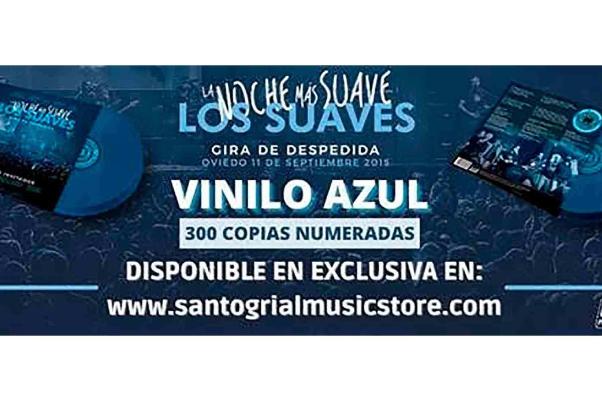 Los Suaves lanzan una edición limitada en vinilo de su directo “La Noche Más Suave”