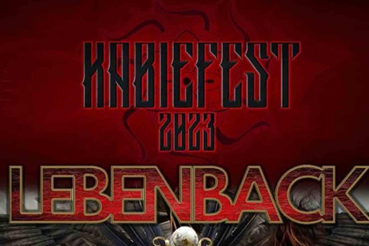 Lebenback, octava confirmación de la la segunda edición del Kabiefest Metal