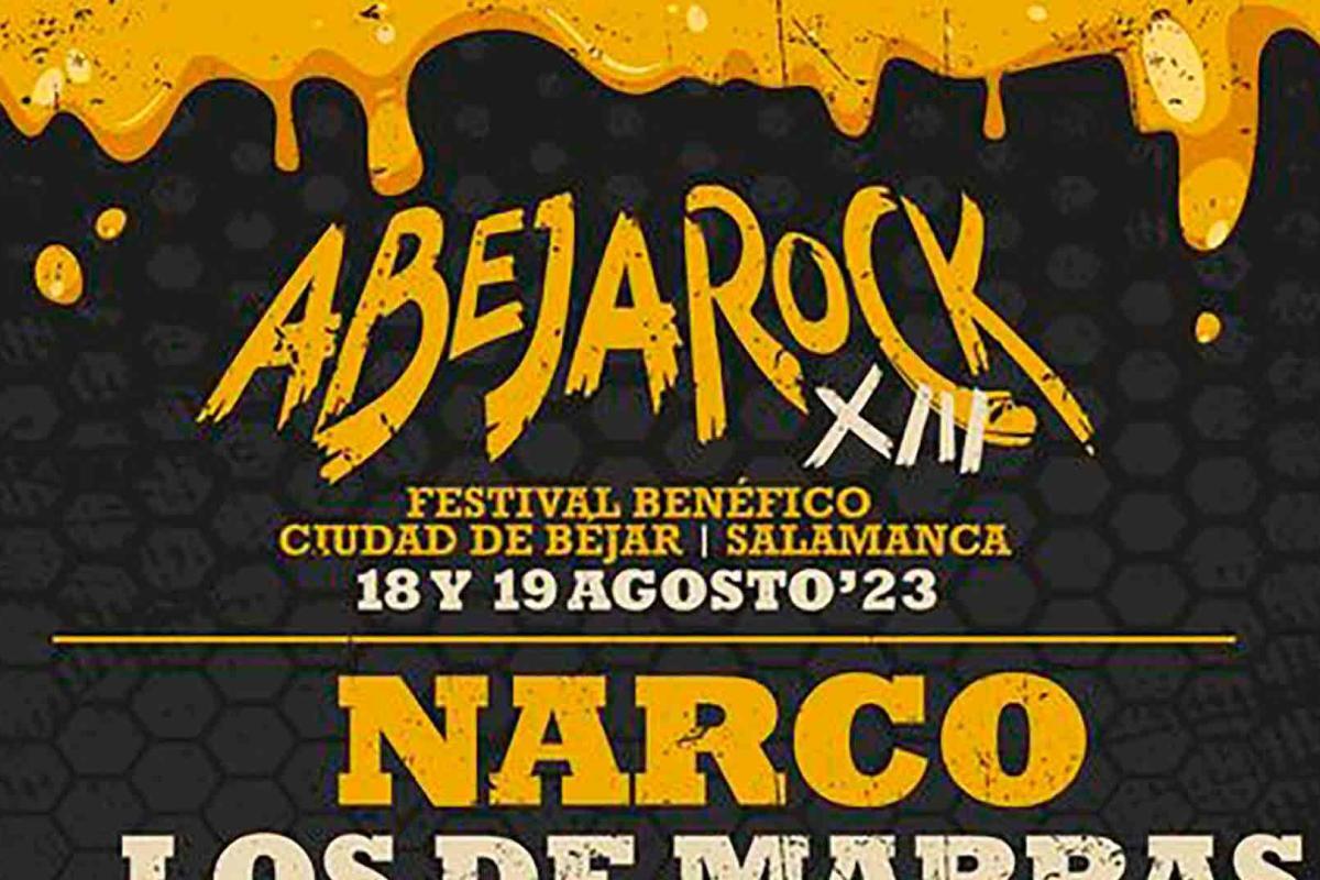 Cartel de la decimotercera edición del AbejaRock