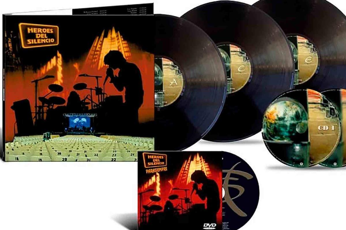 El sello Warner Music lanzará al mercado en mayo el disco en directo de Héroes del Silencio “Parasiempre” en vinilo