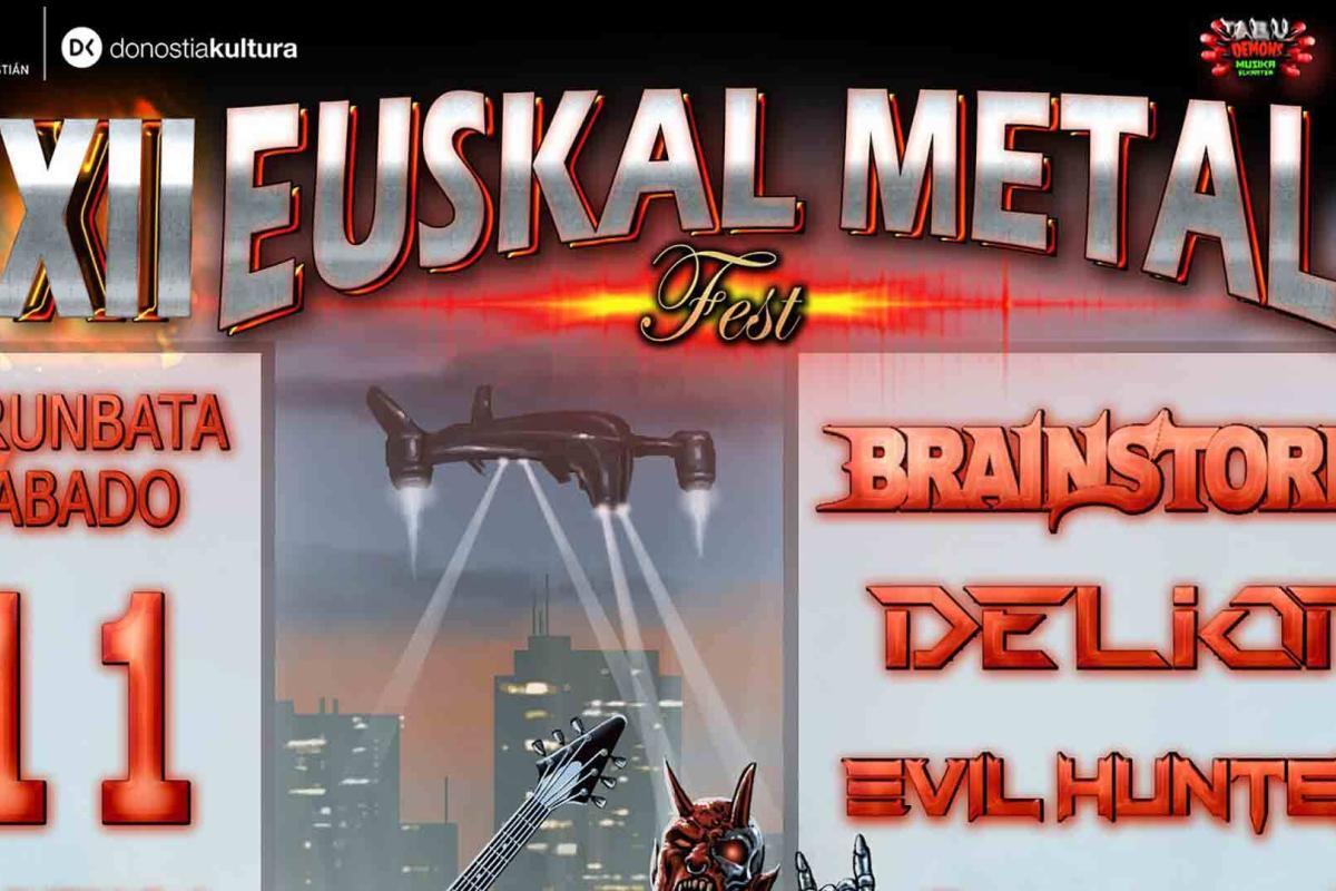 Este sábado se celebra la duodécima edición del Euskal Metal Fest