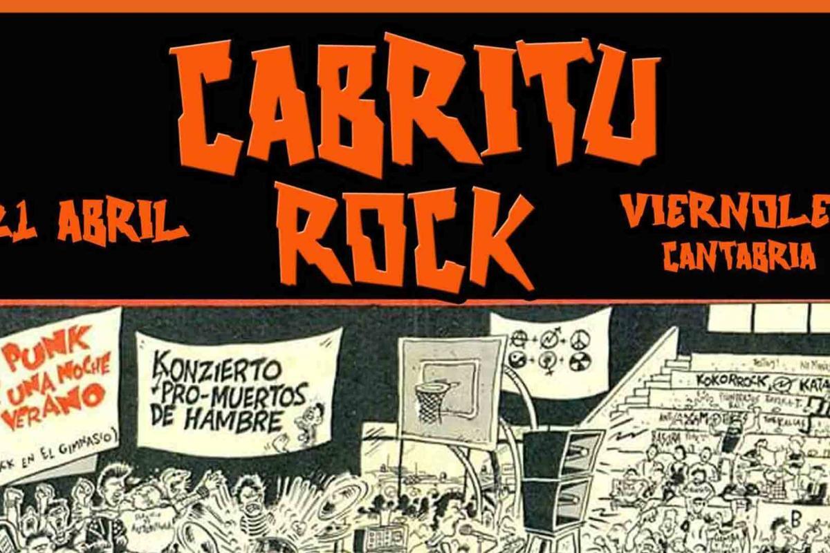 Cartel de la próxima edición del Cabritu Rock