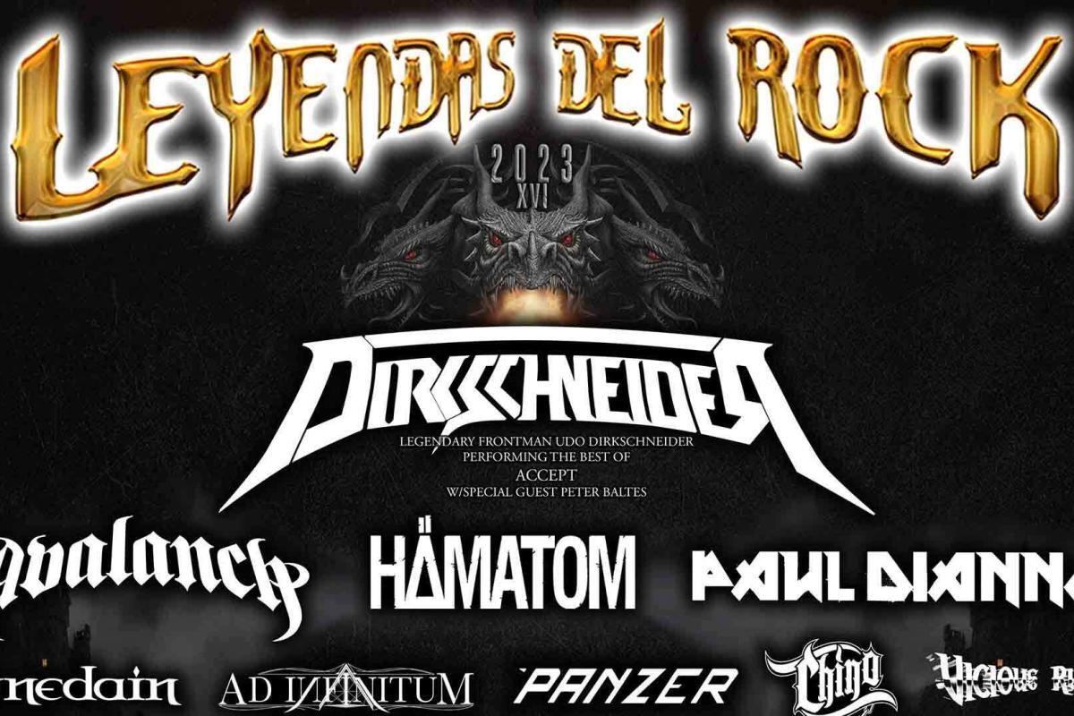 Última tanda de confirmaciones del Leyendas del Rock 2023