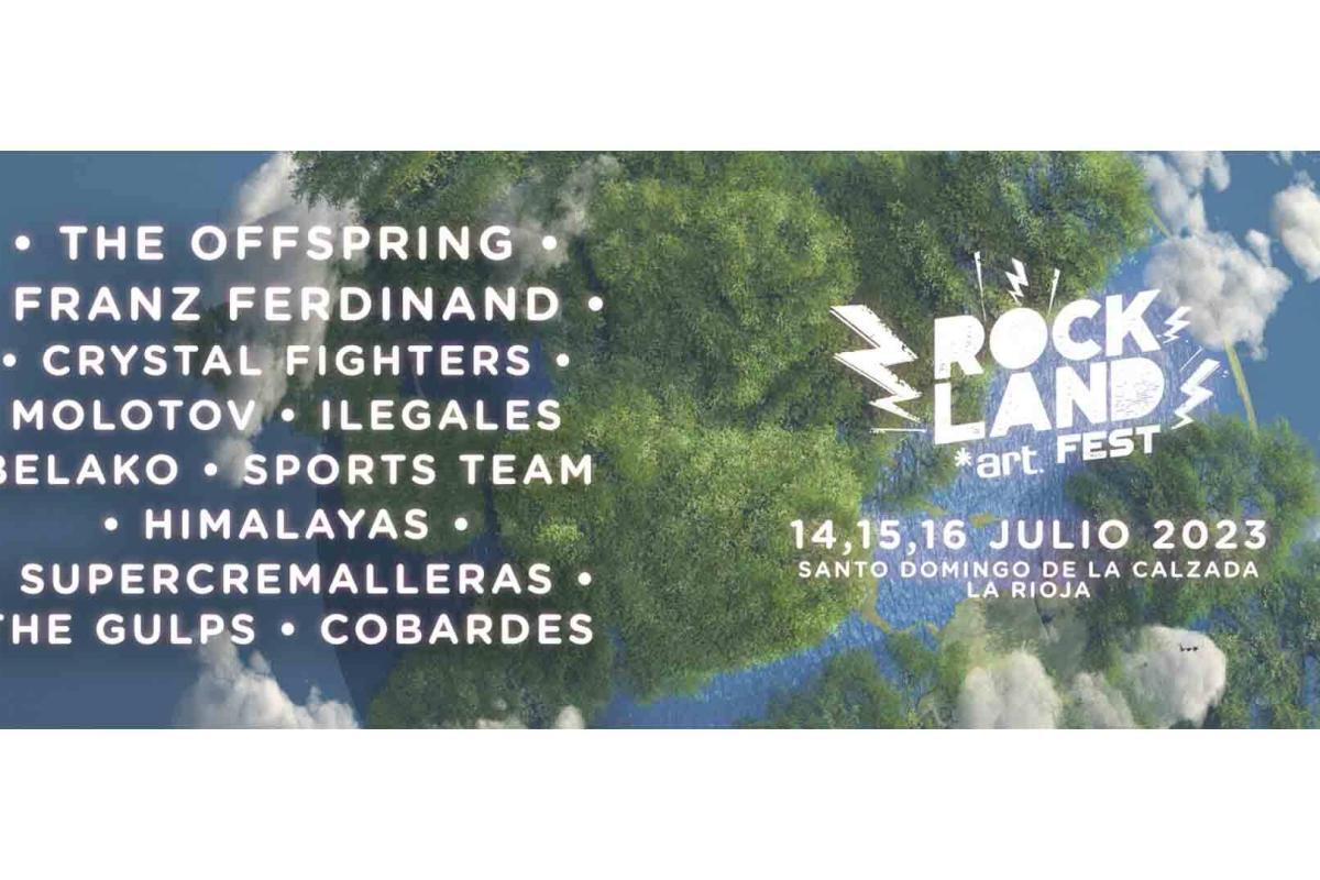 Cartel de la tercera edición del RockLand Art Fest