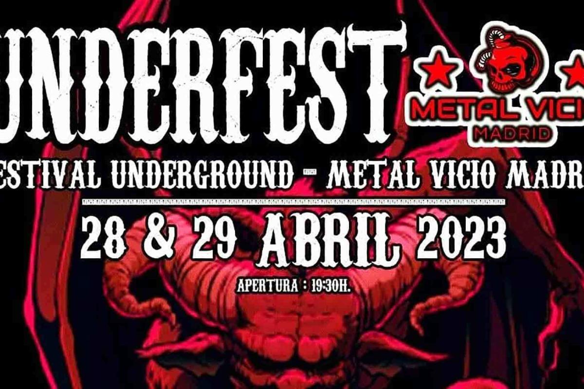 Este finde se celebra el Underfest Metal Vicio 