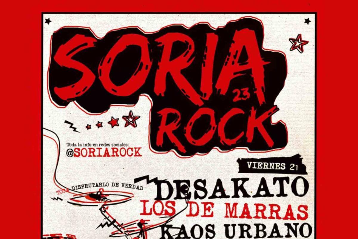 Cartel del Soria Rock 2023