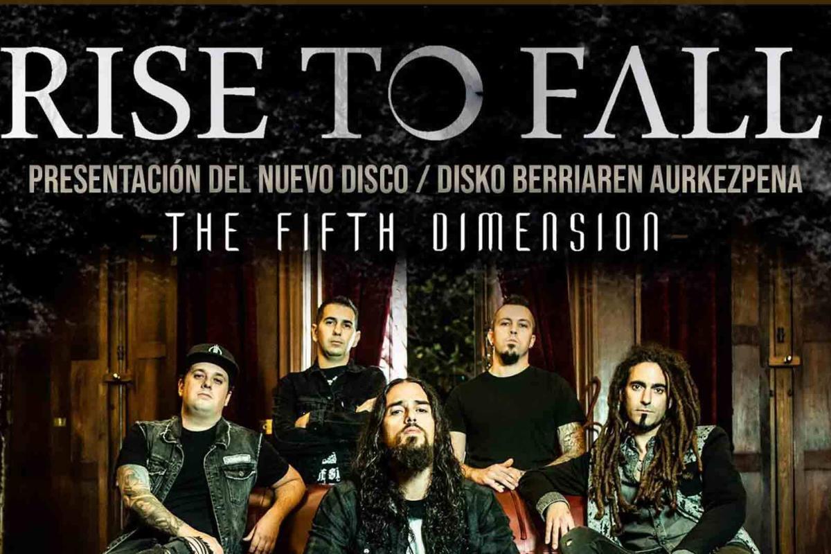 Rise To Fall anuncia el concierto de presentación oficial de su nuevo disco “The Fifth Dimension”