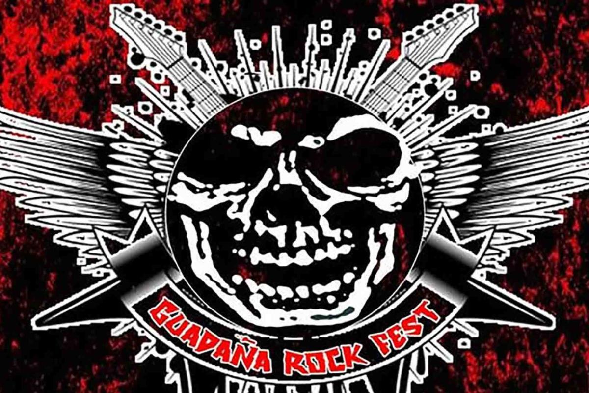 Cartel de la primera edición del Guadaña Rock Fest