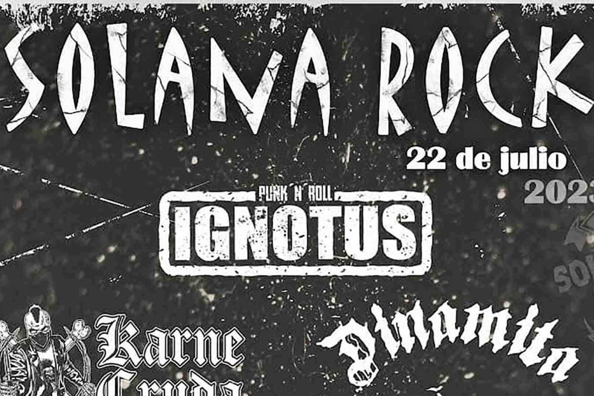 Cartel del Solana Rock 2023
