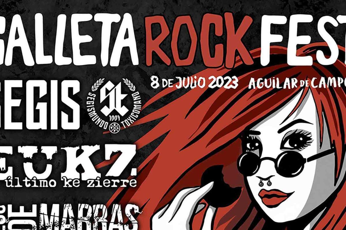 Cartel de la próxima edición del Galleta Rock Fest