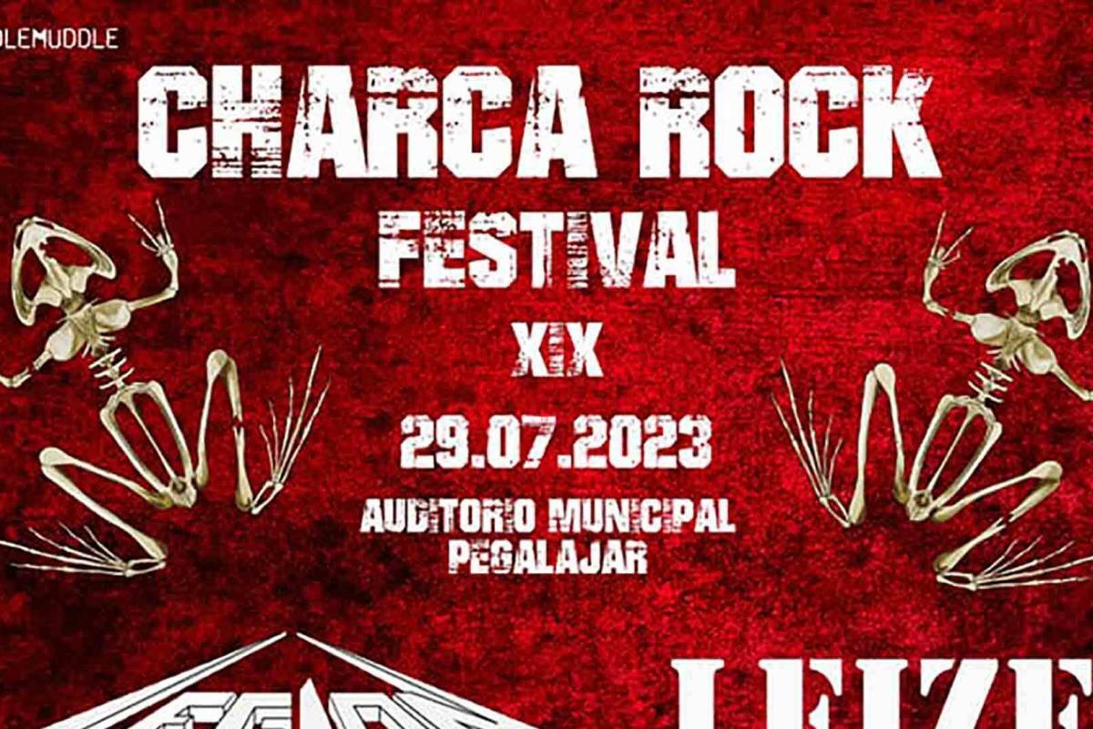 Cartel de la decimonovena edición del Charca Rock