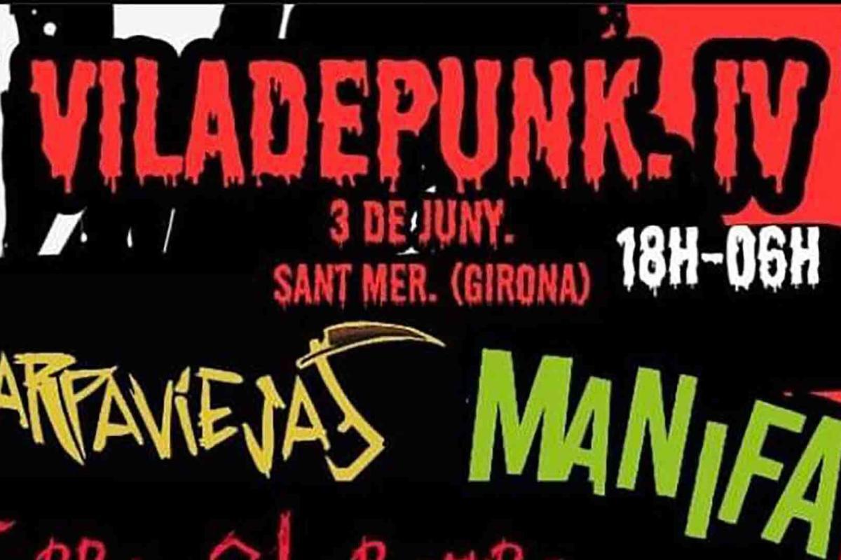 Cartel de la cuarta edición del Viladepunk