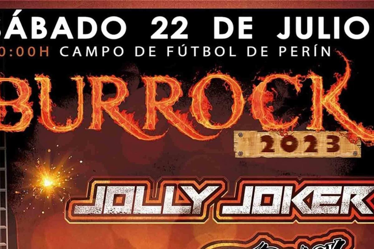Cartel del Burrock Fest Perín 2023