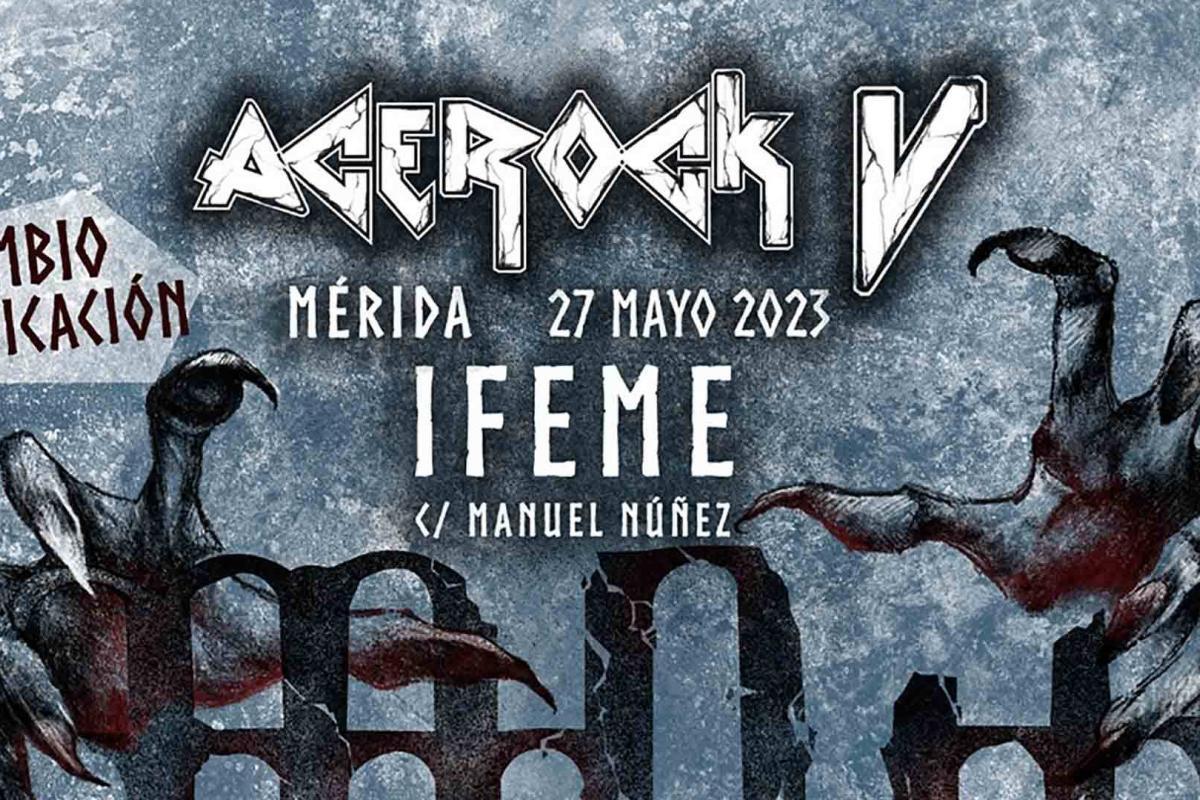 Cambio de ubicación para la quinta edición del Acerock