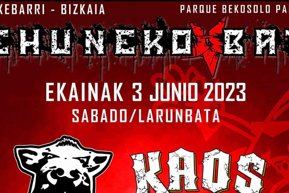 Horarios del Ehuneko Bat 2023