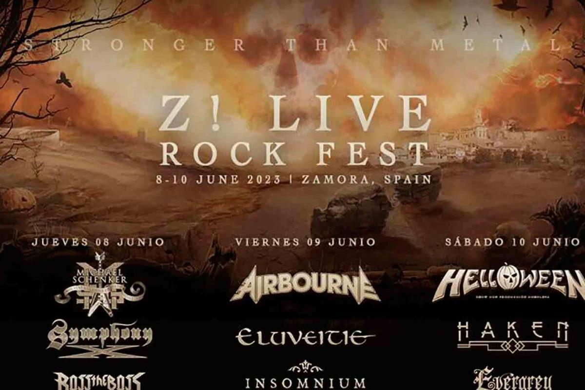 Horarios del Z! Live Rock Fest 2023