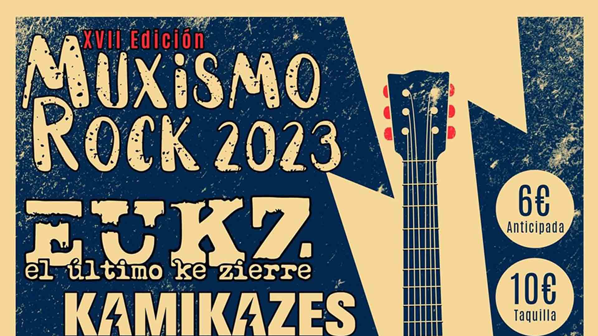 Cartel De La Decimoctava Edición Del Muxismo Rock The Sound Of The Embryo 