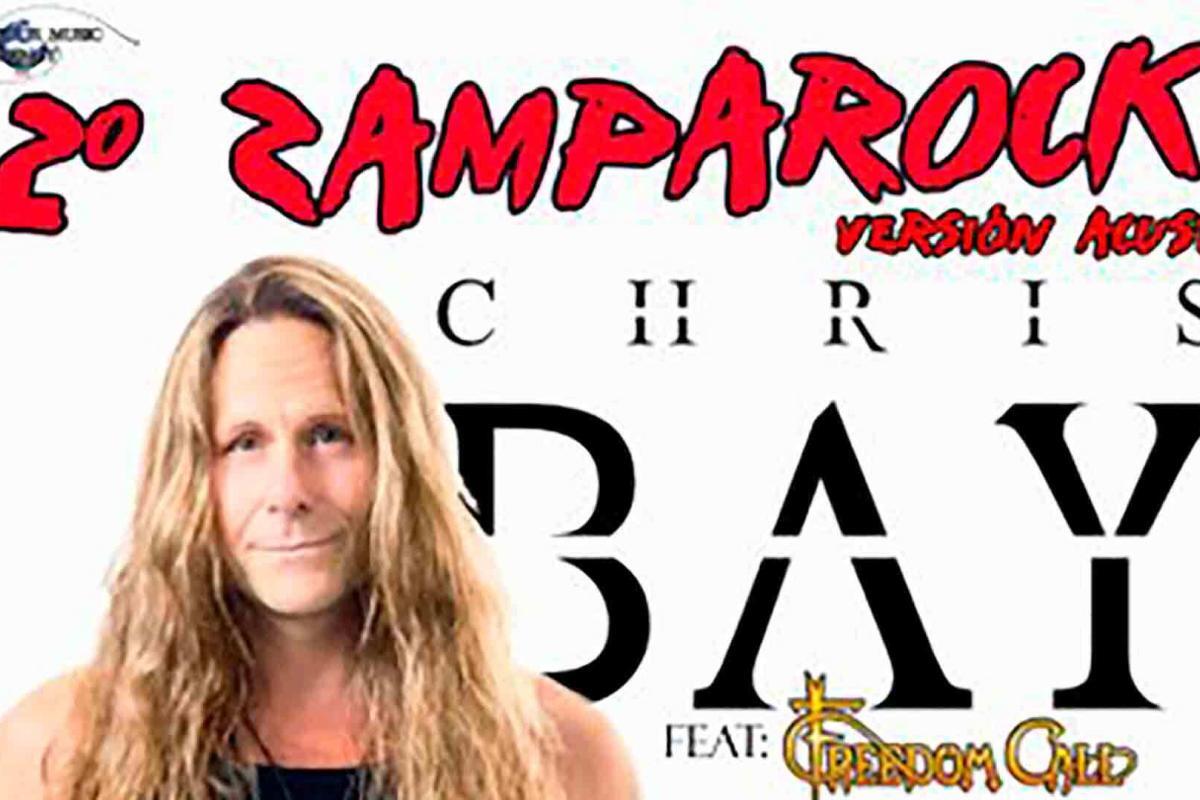 Chris Bay actuará en la segunda edición del Zamparock