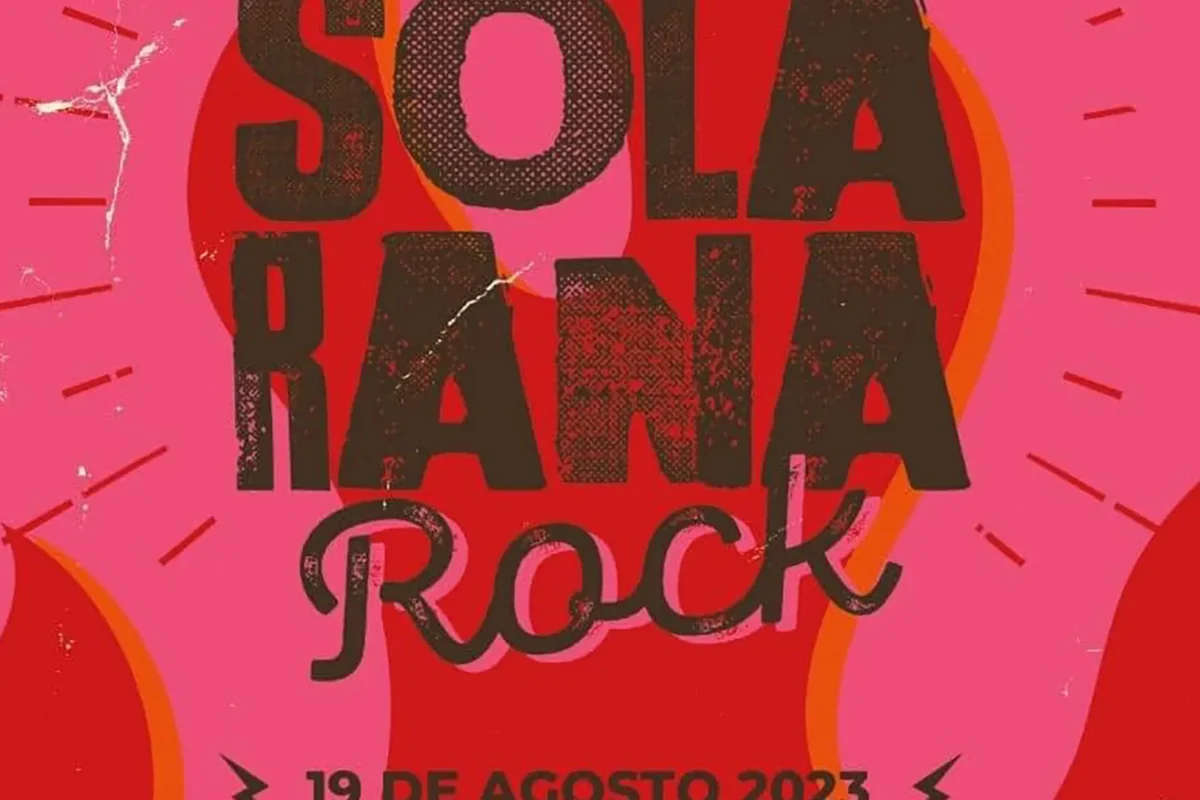 Cartel de la decimosexta edición del Solarana Rock