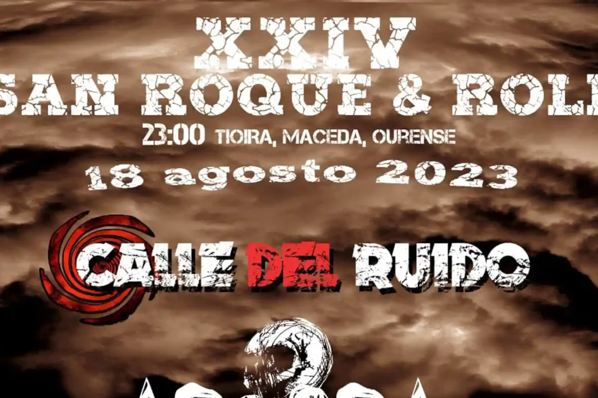 Cartel de la vigésimo cuarta edición del San Roque & Roll