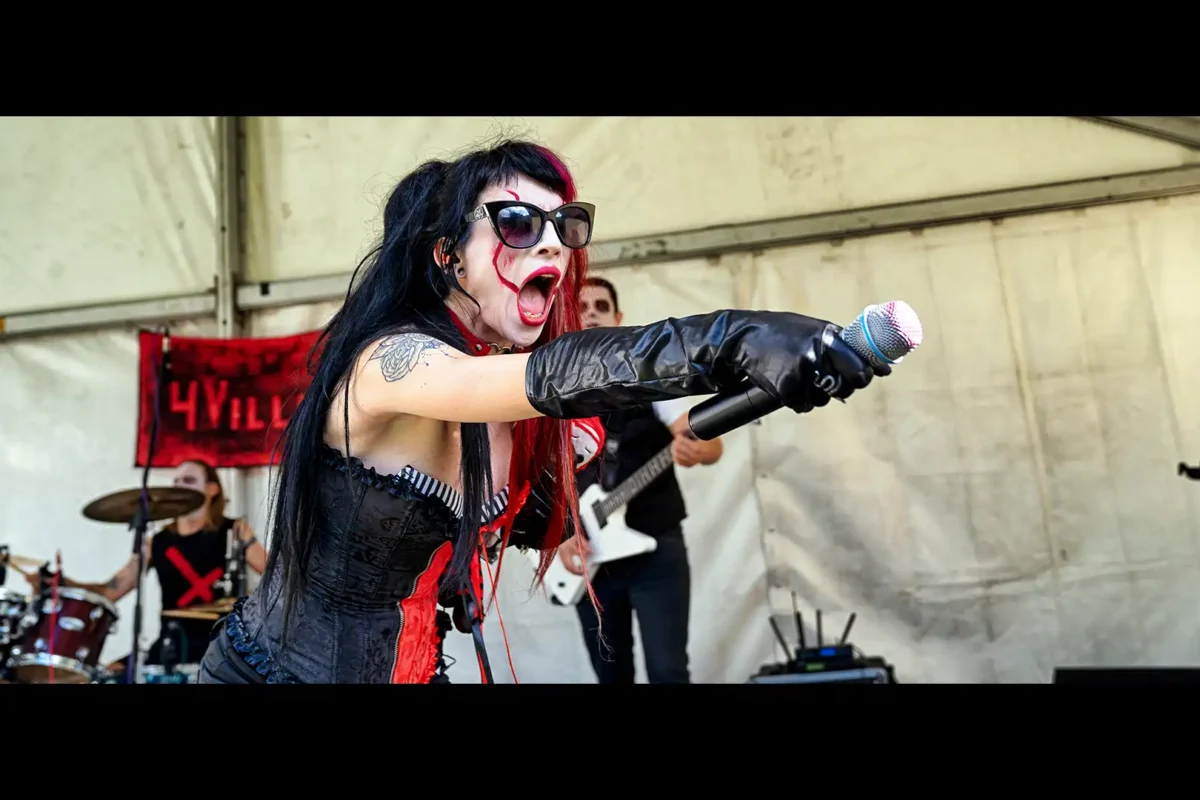 Video de 4 Villains en el jardín de Falerina, Gasteiz 01-07-2023