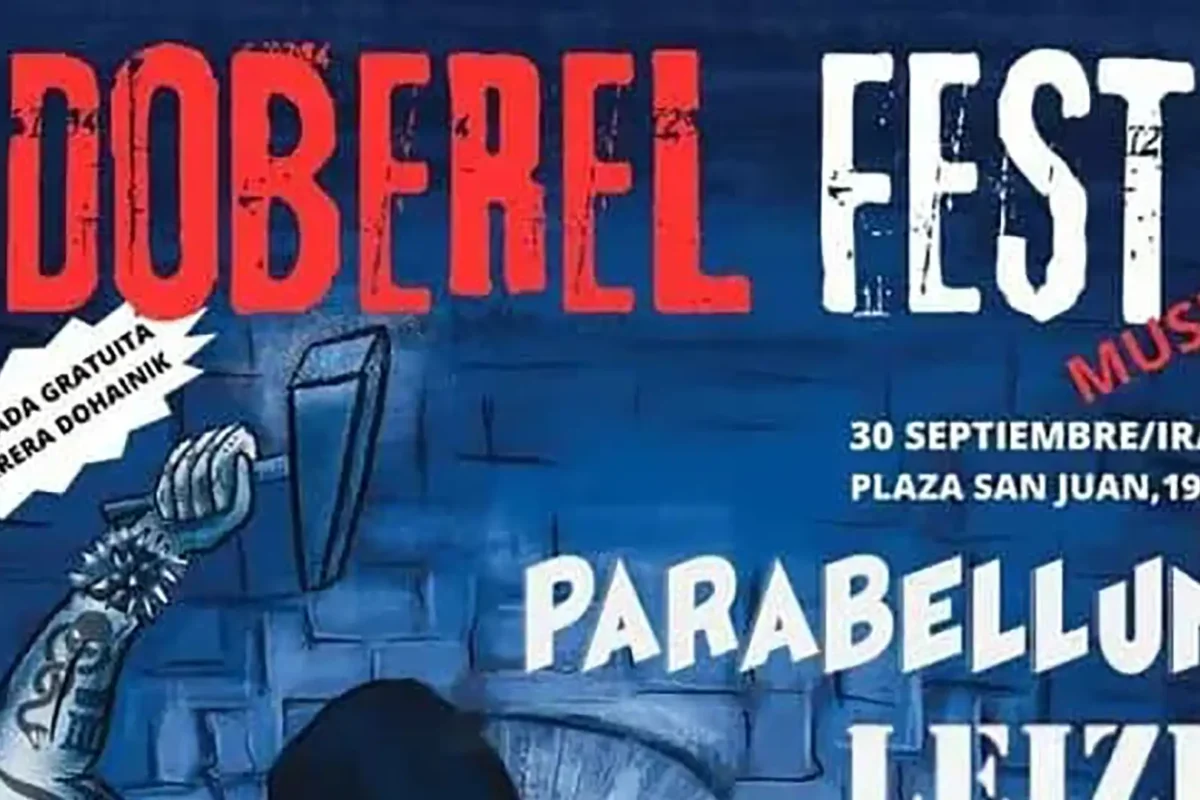 Cartel de la primera edición del Doberel Fest