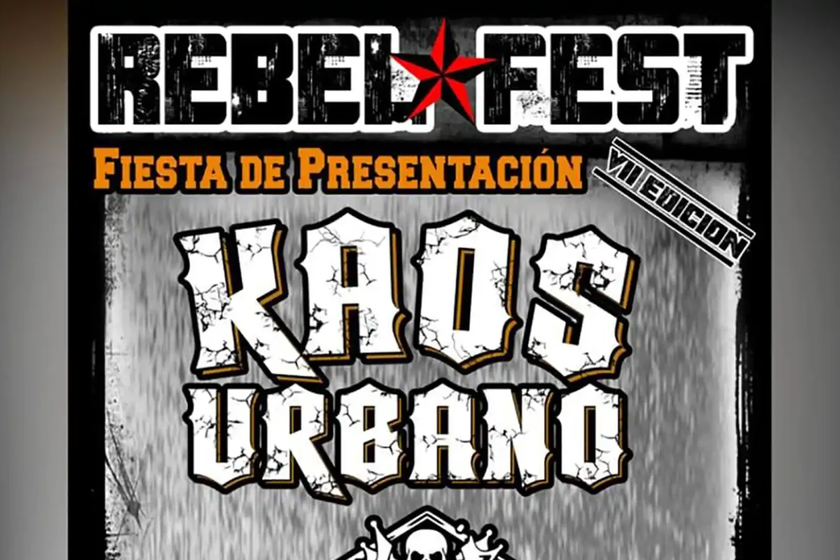 Fiesta de presentación de la séptima edición del Rebel Fest