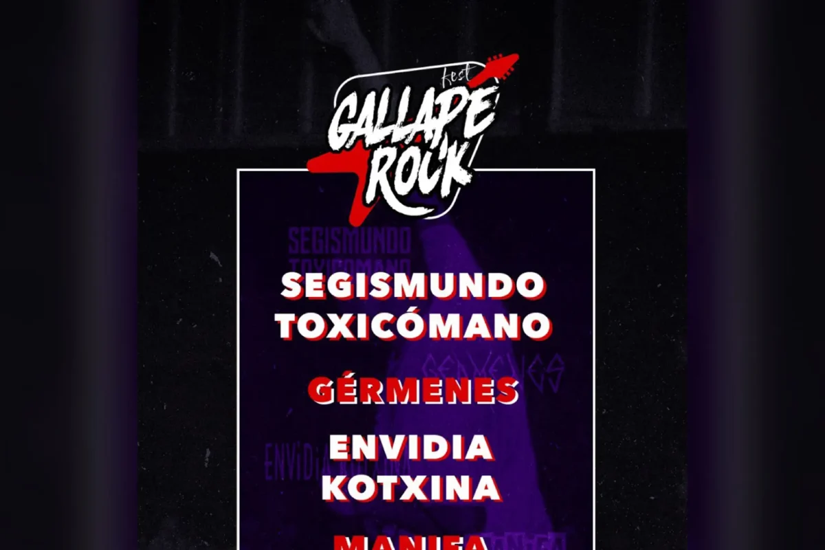 Este sábado llega la duodécima edición del Gallape Rock