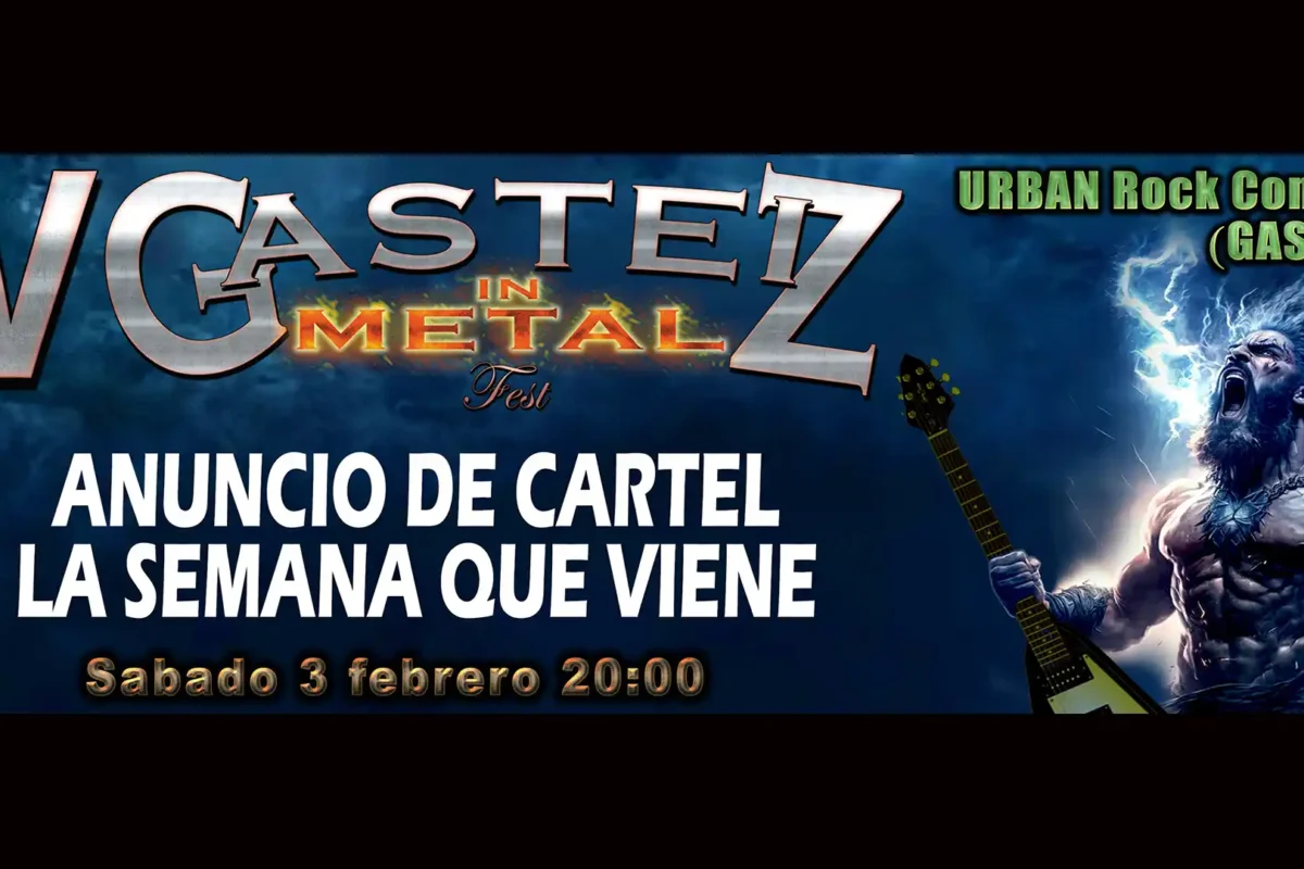 Fecha de la quinta edición del Gasteiz In Metal