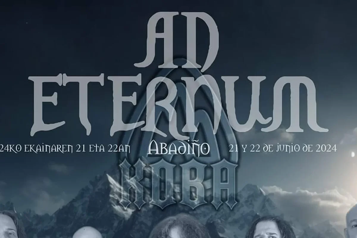 Ad Eternum, nueva confirmación de la tercera edición del Koba Live