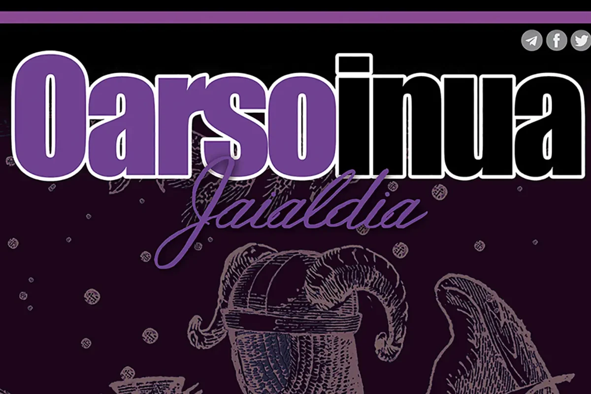 Cartel de la undécima edición del festival Oarsoinua