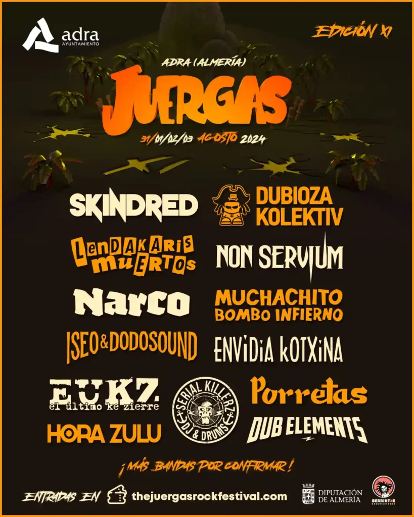 Primera Tanda De Confirmaciones De La Undécima Edición Del The Juergas Rock Festival The Sound 