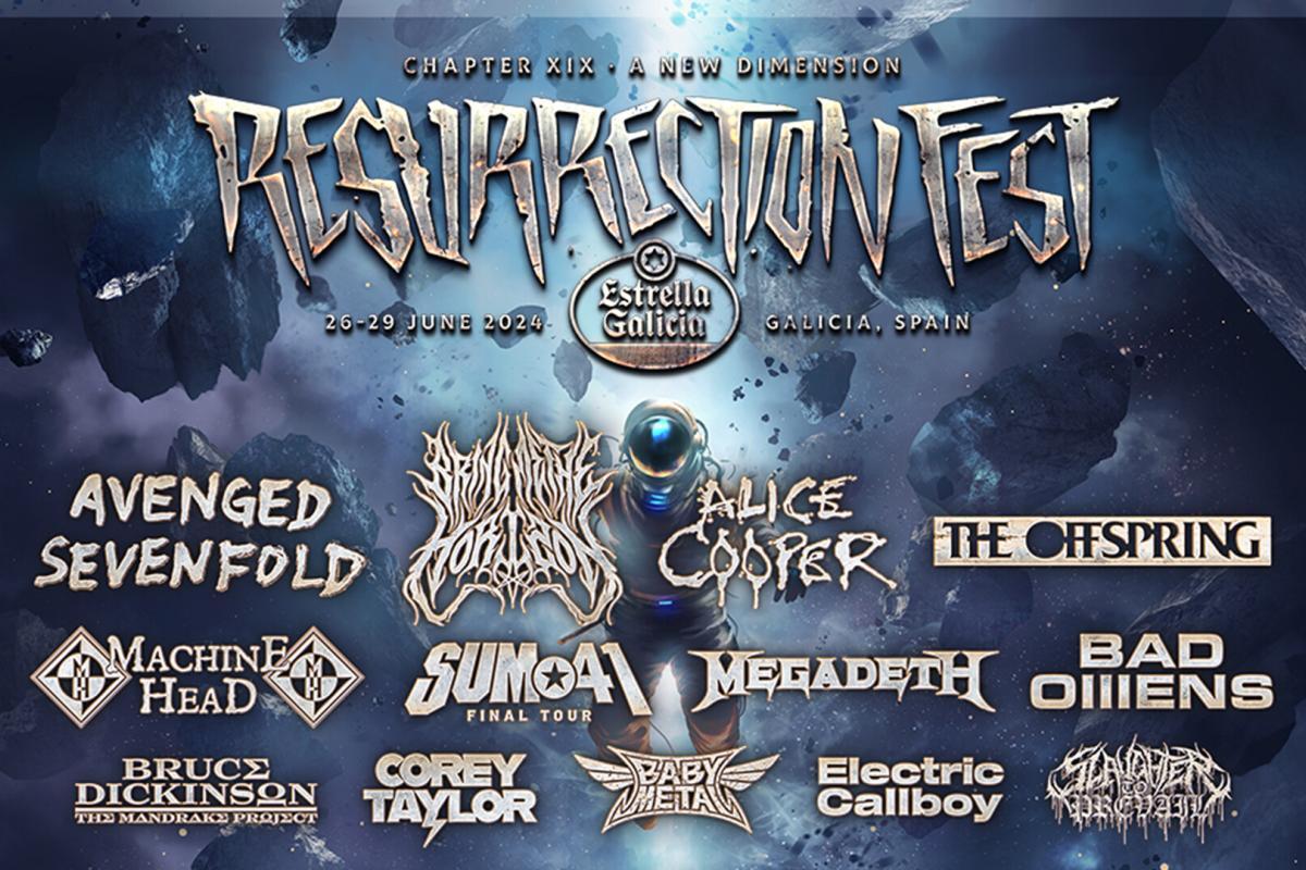 Primera tanda de confirmaciones de la decimonovena edición del Resurrection Fest Estrella Galicia