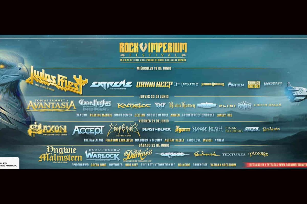 Cartel por días del Rock Imperium Festival 2024