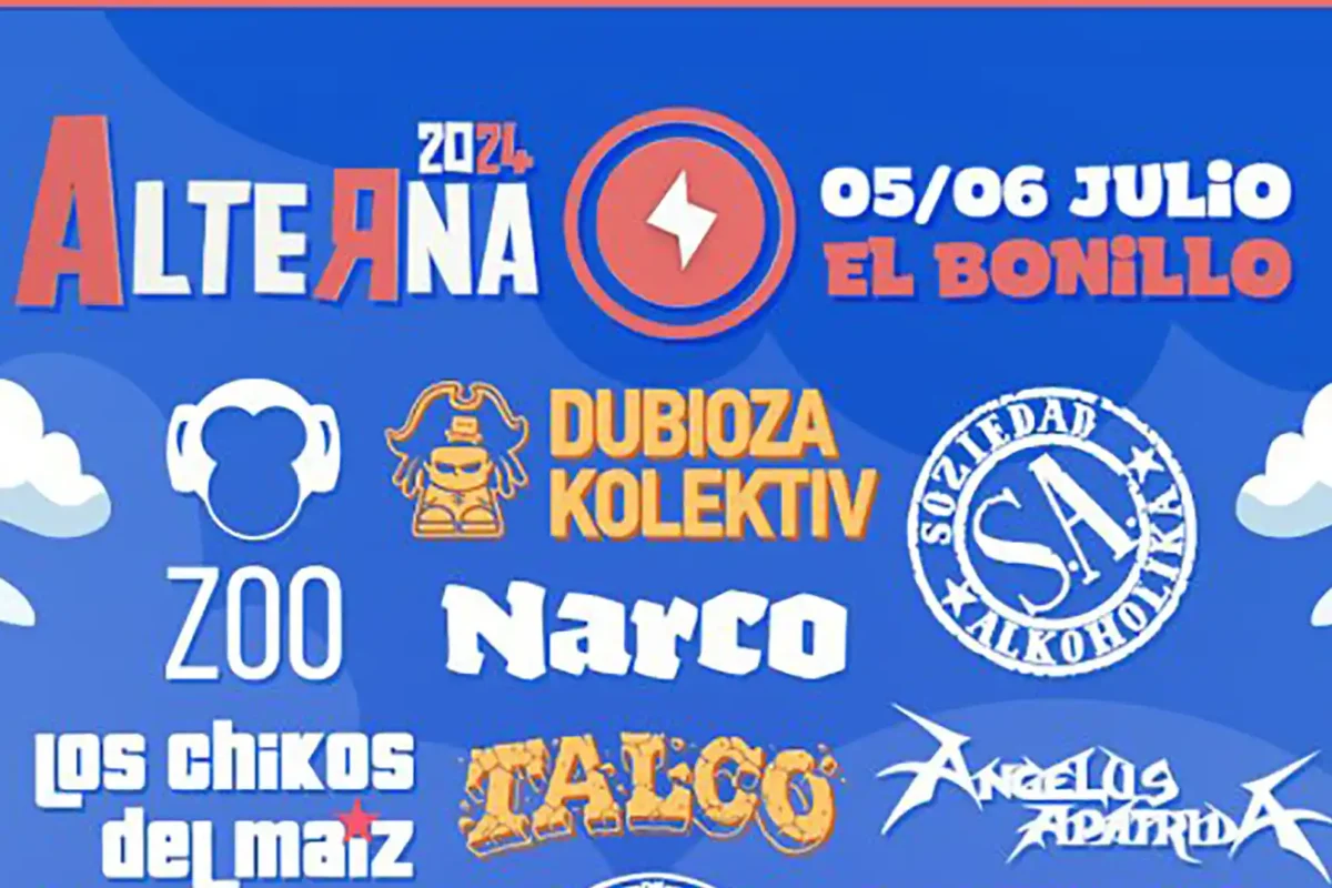 Cartel de la decimoquinta edición del Alterna Festival