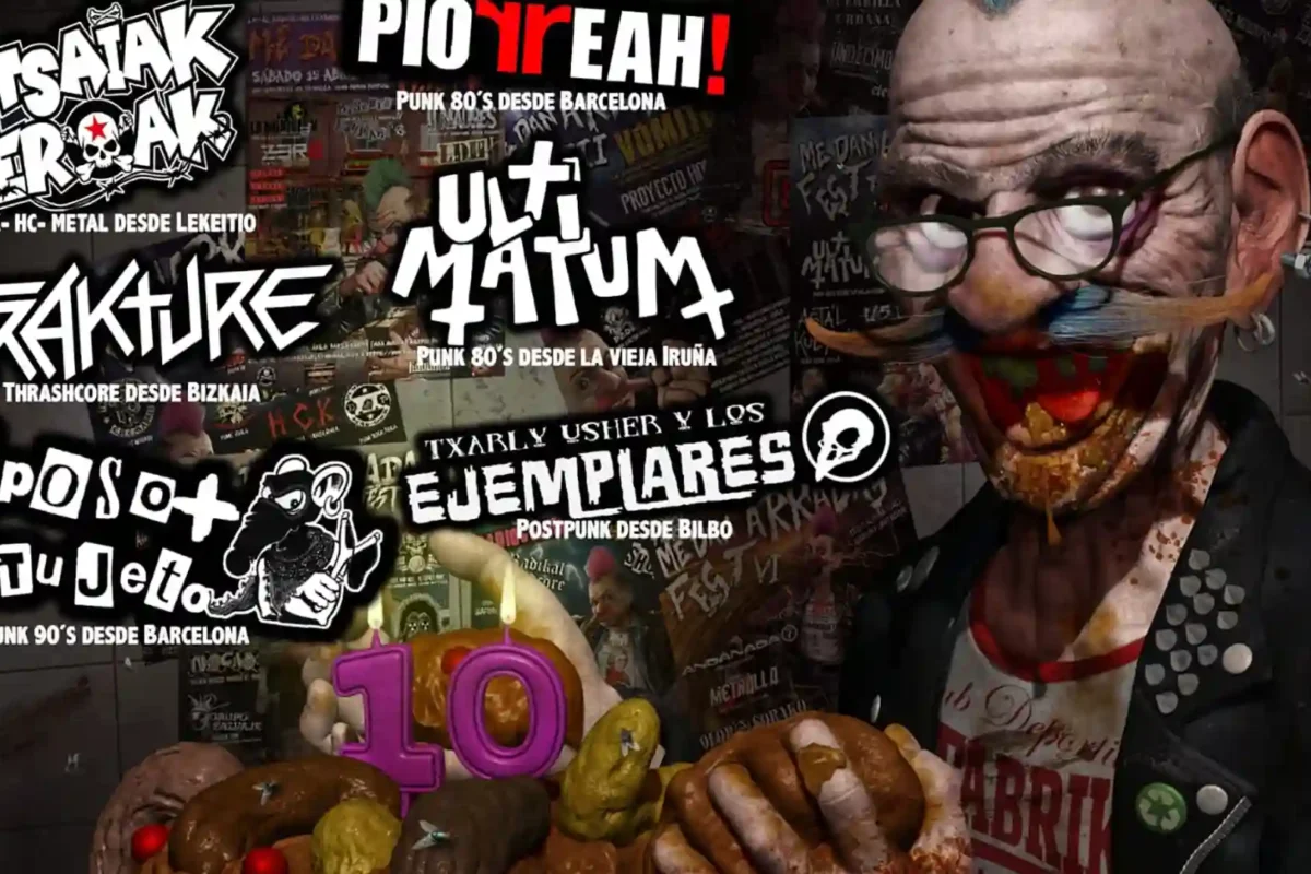 Cartel de la décima edición del Me Dan Arkadas Fest