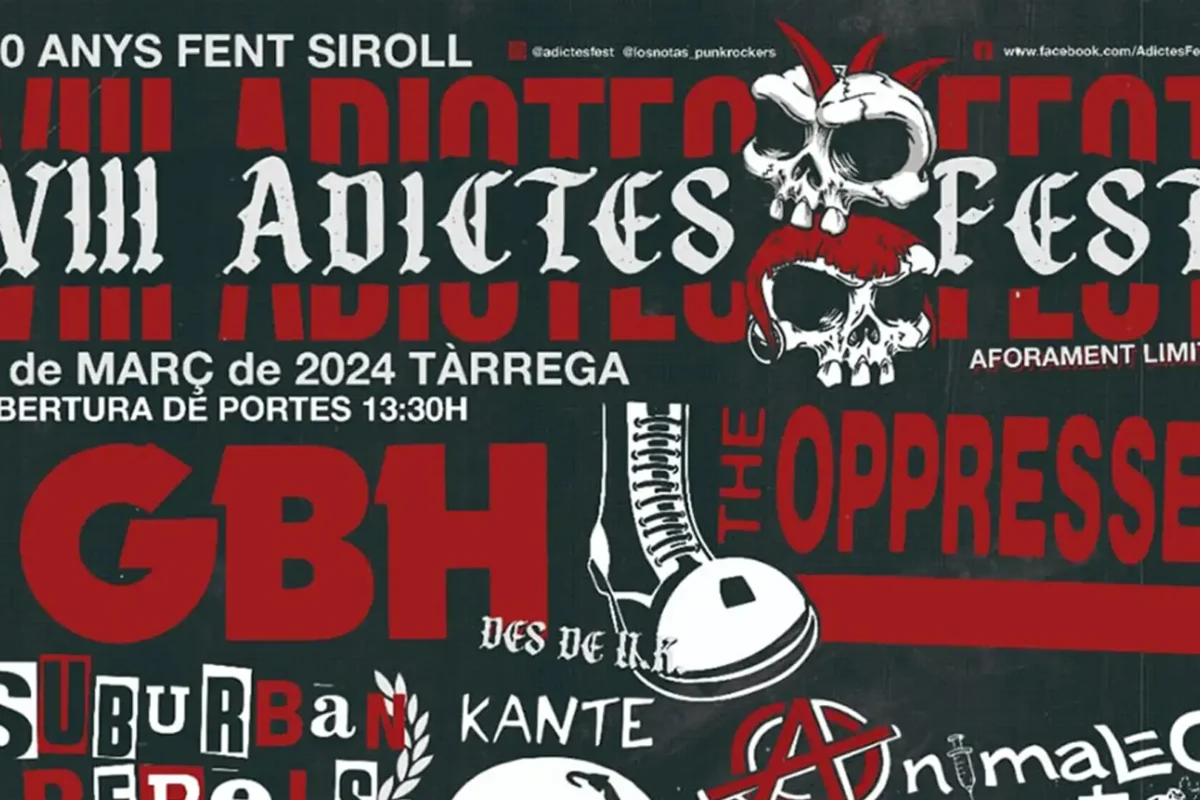 Horarios de la octava edición del Adictes Fest