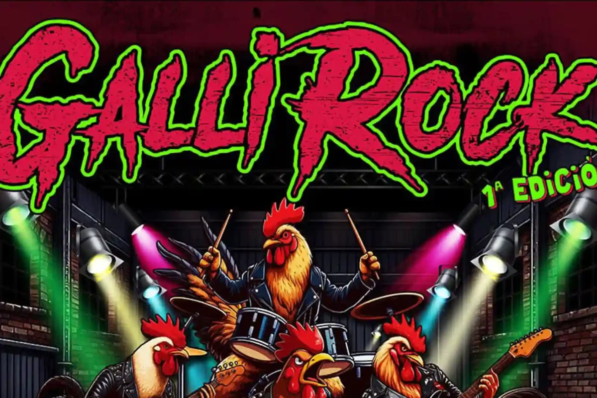 Cartel de la primera edición del GalliRock