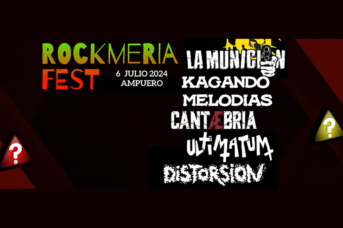 Kagando Melodias, quinta confirmación de la tercera edición del Rockmeria Fest