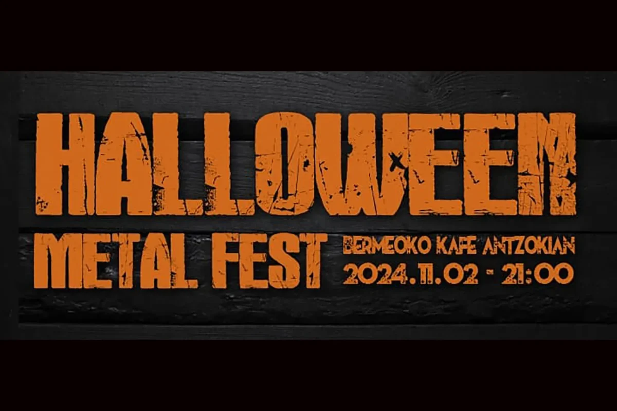 Cartel del Halloween Metal Fest 2024