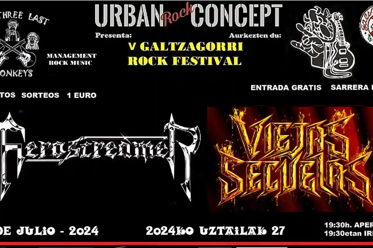 Primeras confirmaciones de la quinta edición del certamen Galtzagorri Rock Festival