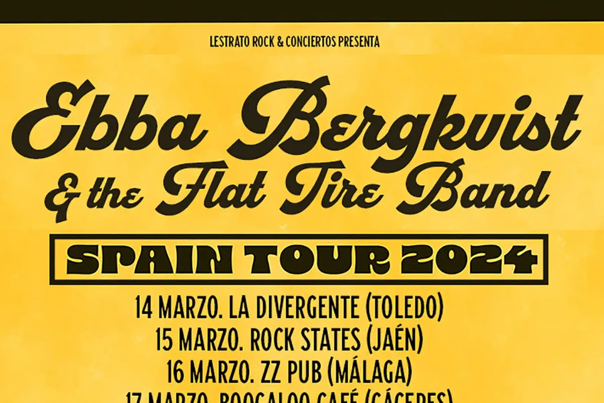 Gira española de Ebba Bergkvist & The Flat Tire Band