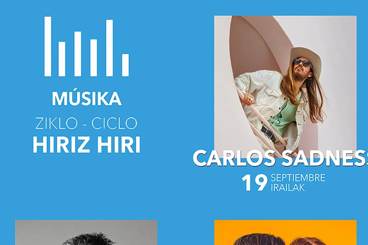 Programación musical de la tercera edición de Hiriz Hiri