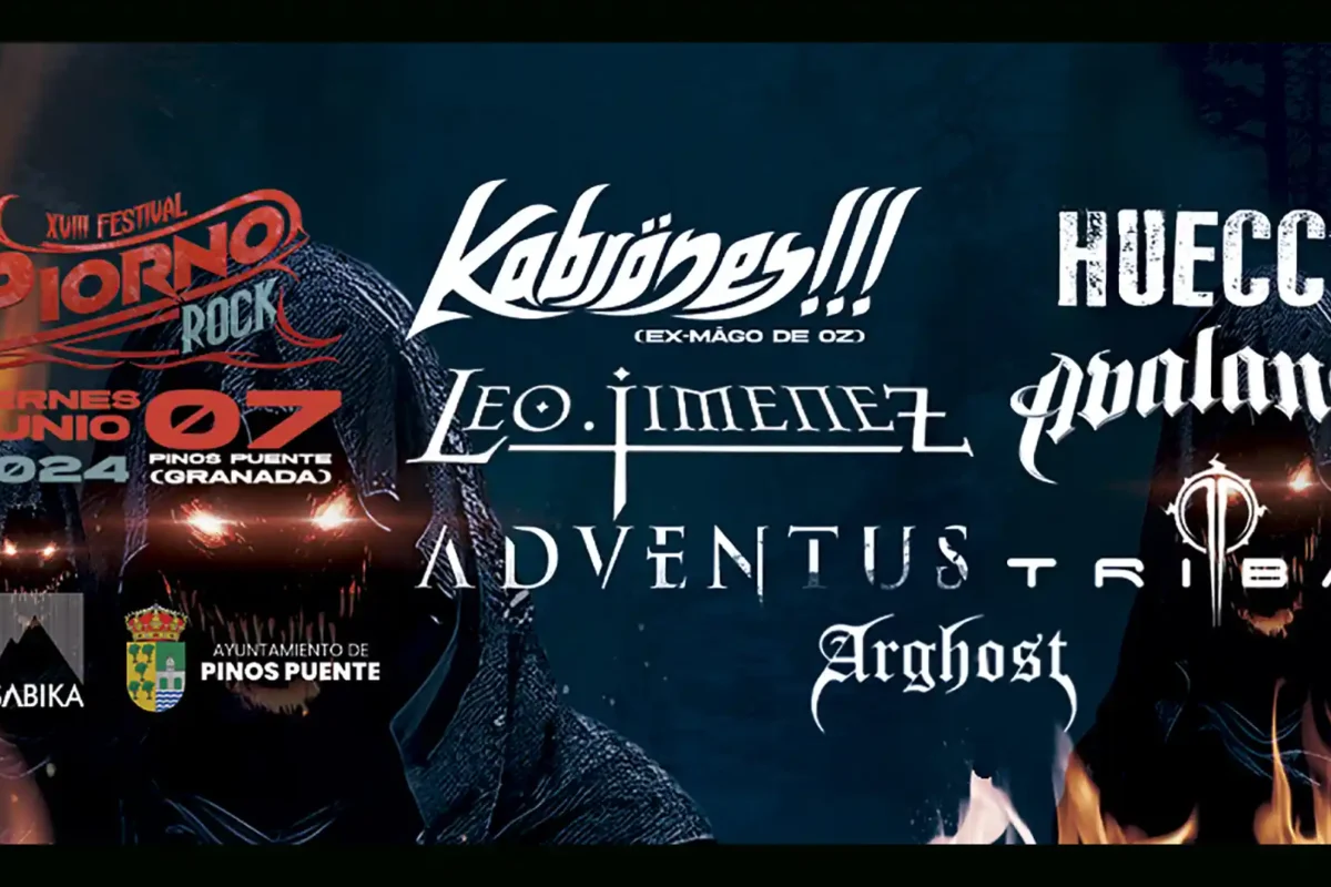 Horarios de la decimoctava edición del Piorno Rock
