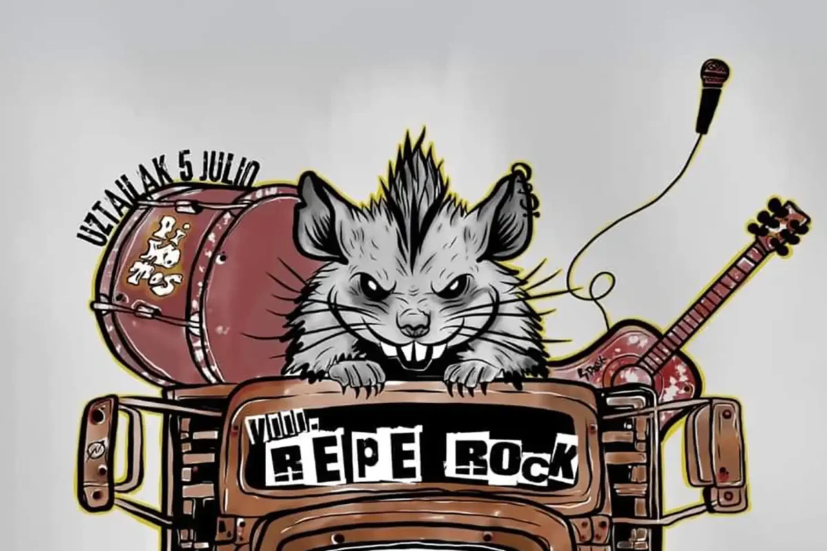 Cartel de la octava edición del Repe Rock Festibala